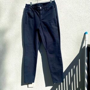 NEW Lane Bryant Cotton Blend Navy Blue Womens Slacks/Pants size 14
